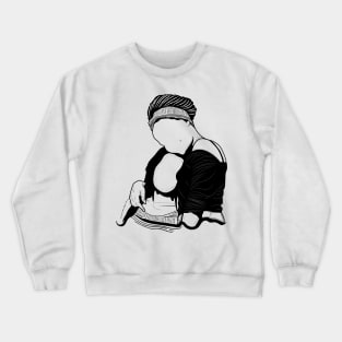 Black & white Elegant Art 19 Crewneck Sweatshirt